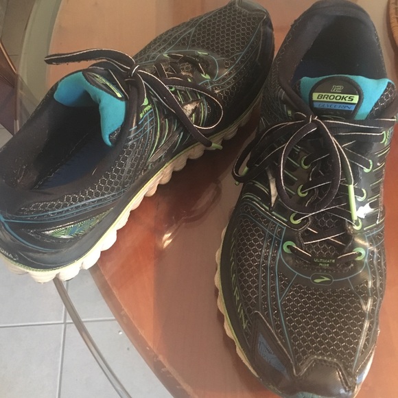 brooks glycerin 12 mens black